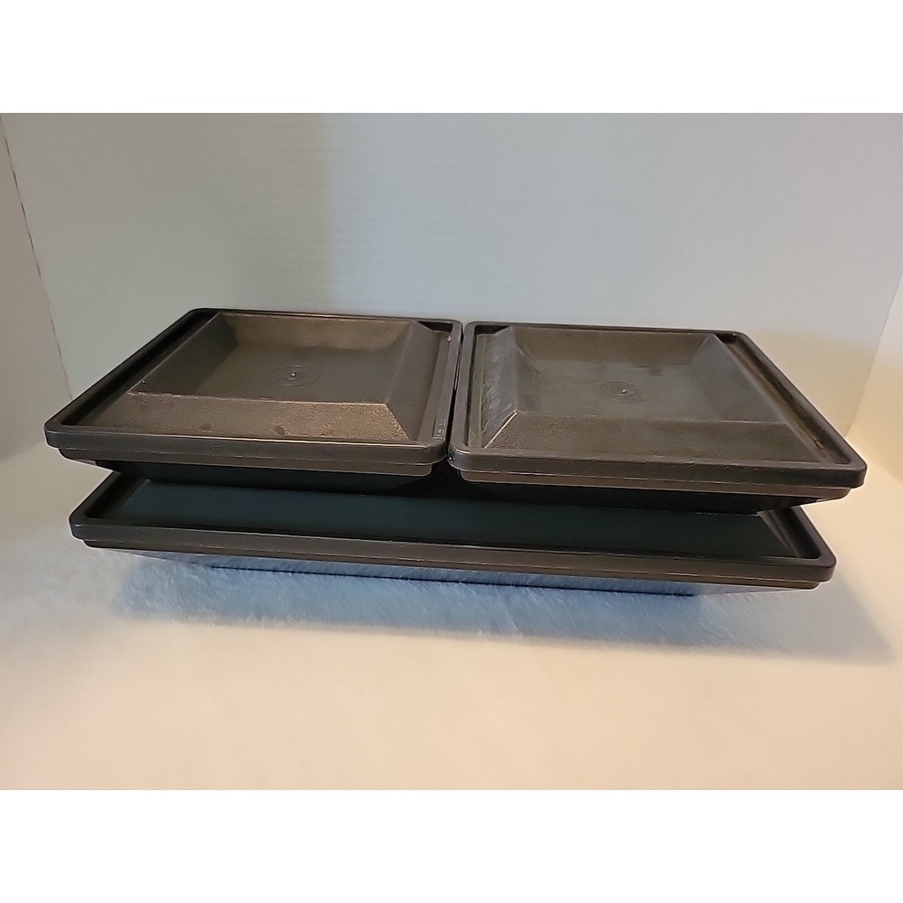 Tupperware  Get Together Buffet Set Black‎ 6 Pcs. 1380-1/1388-7/1388-8